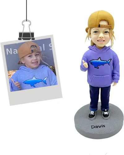 Vista 9 de Figuritas personalizadas de bobblehead de golfista para regalo para hombre, regalos personalizados del día de San Valentín a partir de fotos Golfer
