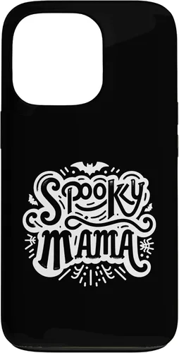 Vista 10 de Spooky Mama Halloween Mom Season Bat Mommy Parent Case for iPhone 16