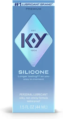 Vista 12 de K-Y Lubricante de silicona, lubricante personal premium, fórmula a base