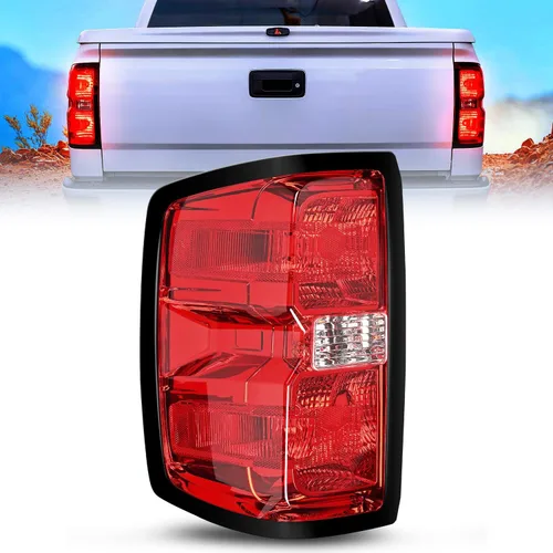 Vista 11 de Ensamble de luz trasera Nilight Compatible con Chevy Silverado 1500 2014 2015 2016 2017 2018 2019, 2500 HD 3500 HD, GMC Sierra 3500HD 2015-2019, Par
