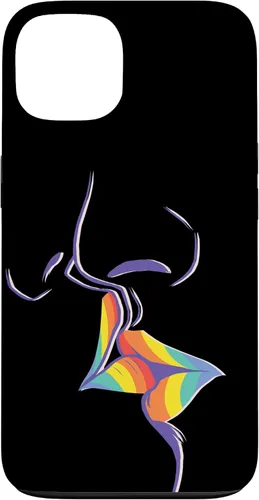 Vista 7 de Funda de regalo LGBT Lesbian Gay Pride LGBTQ Kiss Rainbow para iPhone 17