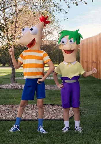 Vista 5 de Disfraz de Disney Phineas & Ferb para niños