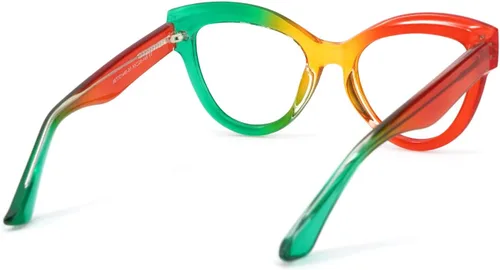 Vista 5 de Zeelool Gafas de bloqueo de luz azul con estilo ojo de gato para mujer Rosalee ZJGT701440