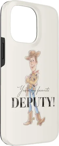 Vista 3 de Funda para iPhone 14 Pro Max Disney 100 y Pixar's Toy Story Woody My Favorite Deputy Case