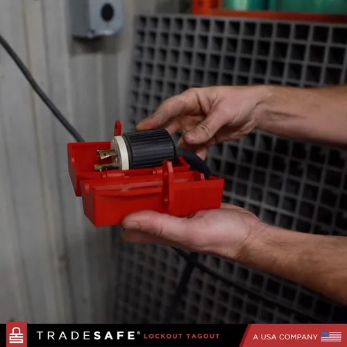 Vista 9 de TRADESAFE Kit profesional de etiquetado de bloqueo - Cerraduras Loto, cerradura de válvula de puerta, bloqueo de válvula de bola, cerraduras