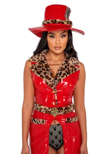 Vista 3 de Disfraz de Mujer Playboy High Roller Pimp Multicolor