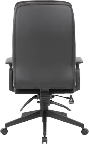 Vista 6 de Boss Office Products Silla ejecutiva de respaldo alto con brazos ajustables