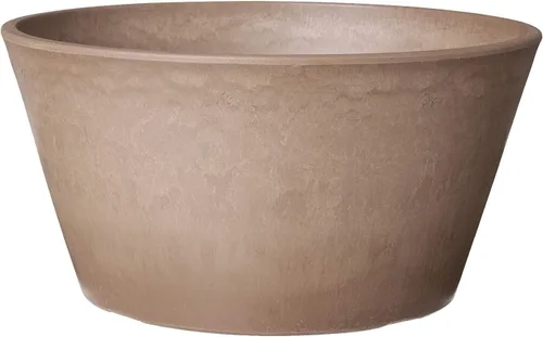 Vista 13 de Arcadia Garden Products PSW Pot Collection TD25C - Maceta compuesta de plástico/piedra/madera de bulbo poco profundo
