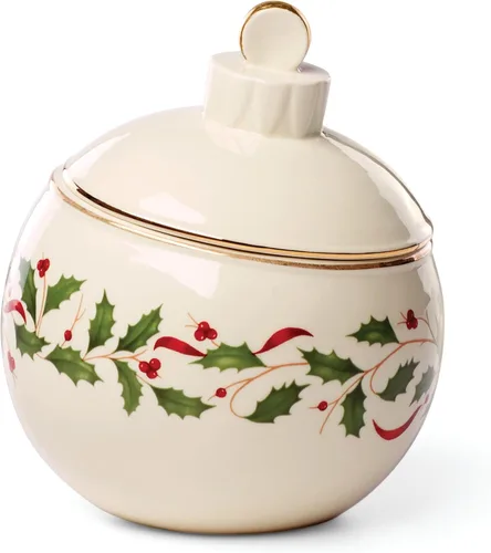Vista 11 de Lenox 898272 Plato Cubierto Navideño, Pequeño, Navidad, Vajilla Festiva para Servir