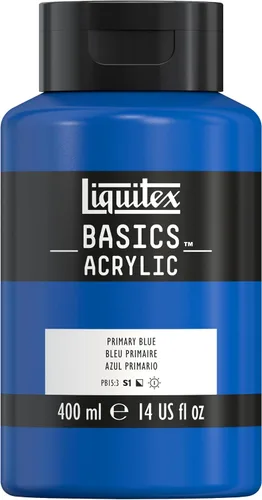 Vista 55 de Liquitex - Pintura acrílica BASICS, tubo de 4 onzas, tono azul cobalto