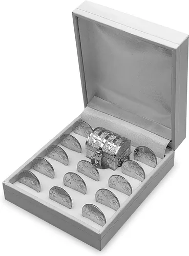 Vista 2 de Accesorios de Boda Monedas Unity – Monedas Clásicas Decorativas Hechas a Mano – Arras Para Boda - Arras Matrimoniales (Centenario)