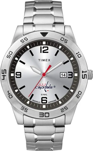 Vista 25 de Reloj de cuarzo Citation de 1.654 in con correa de acero inoxidable para hombre