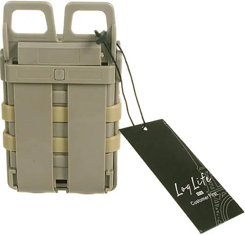 Vista 7 de Tactical bolsa contenedora de municiones 5.56 Fast Mag para M4 Mag polímero negro, pack de 5 o 2 Paquete de 2