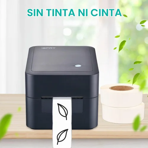 Vista 6 de iDPRT Etiquetas térmicas de dirección postal: 1.18 x 3.54 pulgadas, 2 rollos de 300 unidades, código de barras compatible con iDPRT, Rollo, DYMO