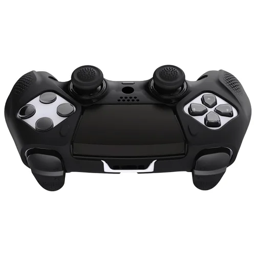 Vista 7 de PlayVital Ninja Edition - Funda de silicona antideslizante para controlador inalámbrico PS5 Edge, protector ergonómico, funda de goma suave