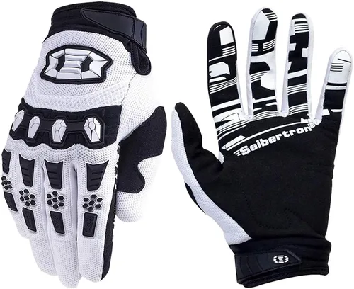 Vista 10 de Seibertron - Guantes unisex para bicicleta BMX MX ATV MTB, guantes para bicicleta de montaña, ciclismo, todoterreno/Dirt Bike, guantes de carretera