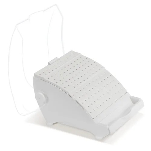 Vista 11 de Annhua - Bloque dental negro de 142 agujeros, soporte para broas, organizador dental de plástico con funda para aguja, fresa, lima