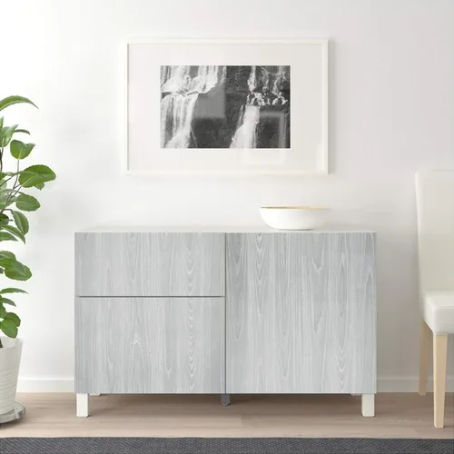Vista 4 de Papel de Contacto de Madera Gris 17.71 x 118 Pulgadas Textura de Grano de Madera Papel Tapiz Adhesivo Despegar y Pegar Papel Adhesivo Gris Claro