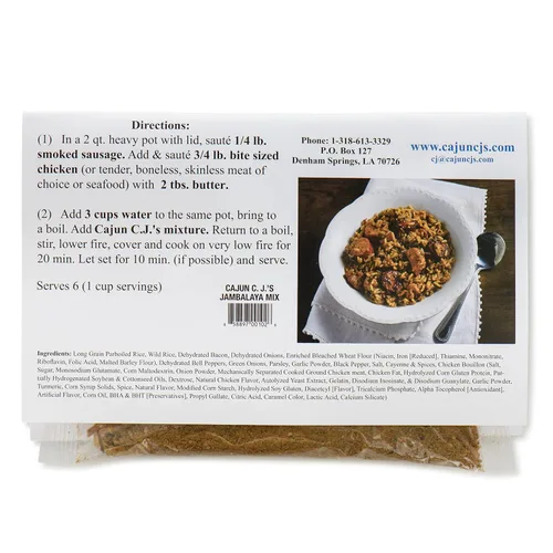 Vista 2 de Cajun CJ's Jambalaya Gourmet