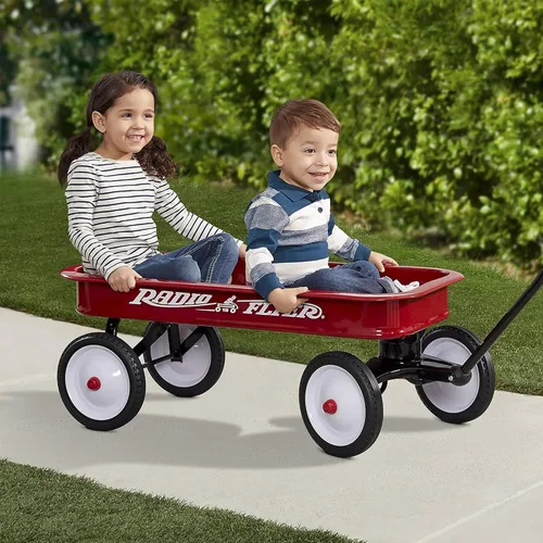 Vista 6 de Radio Flyer - Remolque clásico en color rojo