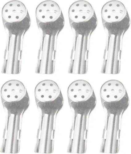 Vista 2 de 8 fundas para cabezales de cepillo de dientes eléctricos compatibles con cabezales giratorios de repuesto Oral B, tapa de cepillo de dientes