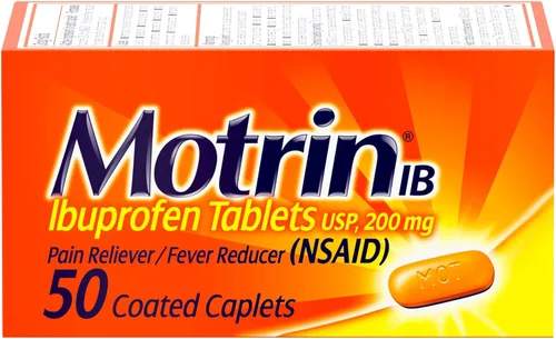Vista 10 de Motrin IB Ibuprofeno 200mg Comprimidos, Aliviador de Dolor y Fiebre para Dolor de Cabeza, Dolor de Espalda, Dolores Musculares, Dolor Menstrual