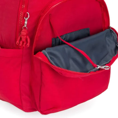 Vista 8 de Kipling Seoul - Mochila para laptop de 15 pulgadas para mujer, duradera, espaciosa, con correas acolchadas para el hombro, funda protectora