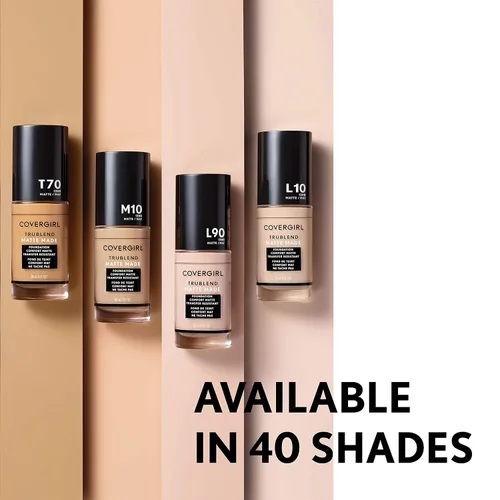 Vista 88 de COVERGIRL TruBlend Base Líquida Mate Hecha, Beige Arena