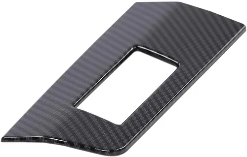 Vista 3 de CROSSDESIGN Cubierta de panel de visualización de fibra de carbono compatible con Chevrolet Corvette C8 2020-2022