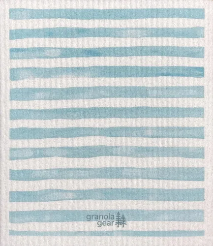 Vista 9 de Paquete de 6 paños suecos para cocina, hechos en Suecia, toallas de papel reutilizables, paños de esponja lavables, algodón de celulosa Seaglass