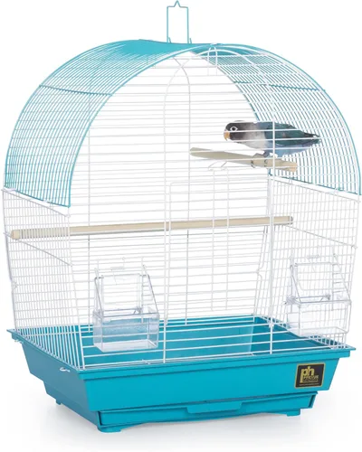 Vista 11 de Prevue Pet Products South Beach Wave Top - Jaula para pájaros, verde lima (SP50081)