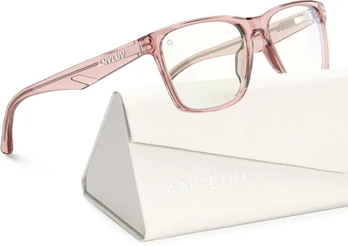 Vista 14 de ANYLUV Blue Light Glasses for Women & Men, Stylish Blue Light Blocking Glasses, Eyes Protection & Anti Eyestrain Eyewear