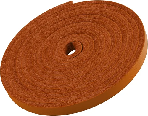 Vista 12 de TOFL Correas de cuero para manualidades y cordones de béisbol 2 piezas de 72 pulgadas de largo x 1/4 pulgadas de ancho x 1/8 pulgadas de grosor