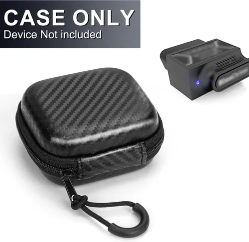 Vista 2 de Funda para BlueDriver Bluetooth Pro OBDII Herramienta de escaneo de coche y lector de códigos, funda de transporte para mini escáner de coche OBD2