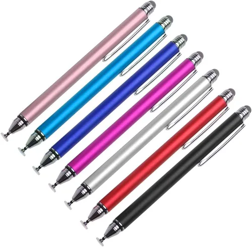 Vista 4 de BoxWave Lápiz capacitivo compatible con Dell Latitude 7430 2 en 1, lápiz capacitivo DualTip, punta de fibra de disco con punta de disco