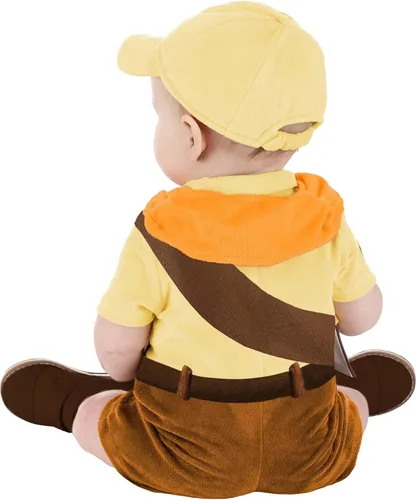 Vista 3 de Adorable Adventure Begins Disney and Pixar Russell Up Infant Costume - Let Your Little Explorer Soar with Joy!