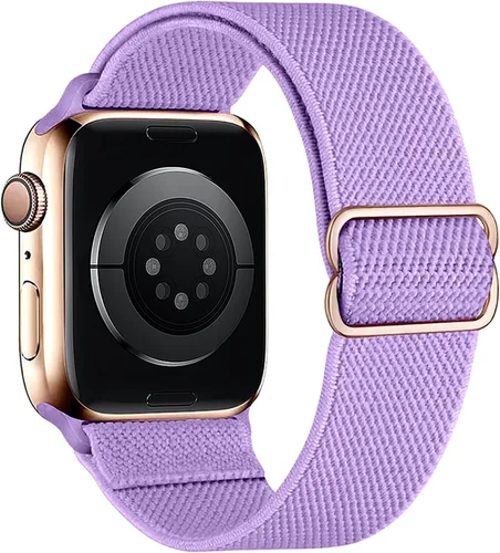 Vista 19 de Correas elásticas de nailon compatibles con Apple Watch de 1.496 pulgadas, 1.575 pulgadas, 1.614 pulgadas, 1.654 pulgadas, 1.732 pulgadas, 1.732