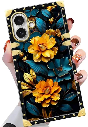 Vista 31 de Funda compatible con iPhone X/Xs, TPU suave de lujo y parte trasera de policarbonato duro para niñas y mujeres, funda protectora a prueba de golpes