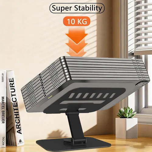 Vista 4 de Soporte de metal para tableta, soporte ajustable de rotación de 360° compatible con tabletas de 4 a 16 pulgadas como iPad Pro Air, iPad mini, Tab