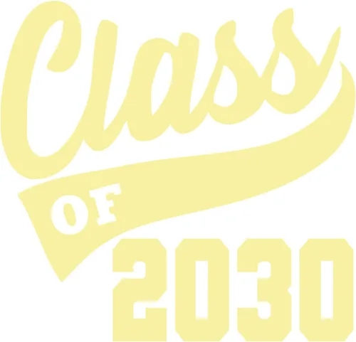 Vista 29 de Adhesivo de graduación para planchar, calcomanía para camisa de clase de 2030, parche de graduación HTV para graduados, color de tamaño de selección