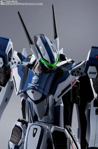 Vista 3 de TAMASHII NATIONS - Macross Frontier -VF-25 Messiah Valkyrie Worldwide Anniversary Bandai Spirits DX Chogokin Metal fundido coleccionable