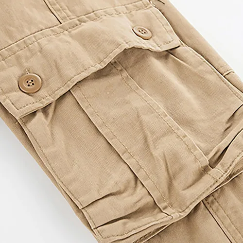 Vista 4 de Pantalones deportivos para hombre, pantalones casuales para correr, deportivos, elásticos con bolsillos, pantalones para hombre, cintura elástica