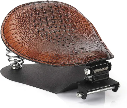 Vista 19 de Motocicleta Bobber Solo Asiento para Harley Sportster 883 1200 Chopper