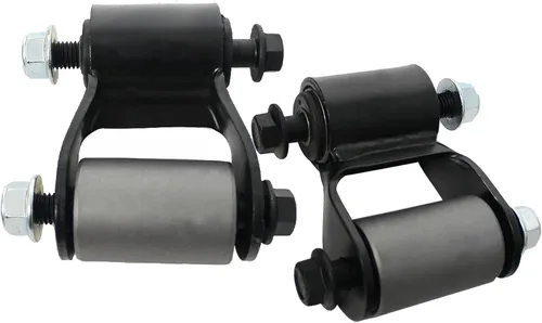 Vista 3 de BST BSSP Juego de Par de Kit de Grilletes de Resorte de Ballesta Trasero Trasero LR RR Compatible con Jeep Wagoneer 1984–1990, para Jeep Cherokee