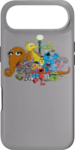 Vista 27 de Sesame Street Carcasa Group Street Light para iPhone 17