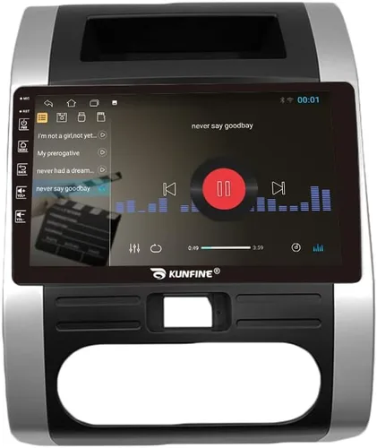 Vista 6 de KUNFINE Android Autoradio navegación coche estéreo GPS Radio 10 "IPS pantalla táctil pad BT Wifi Headunit Tablet para Nissan X-Trail Mx6 2007-2013