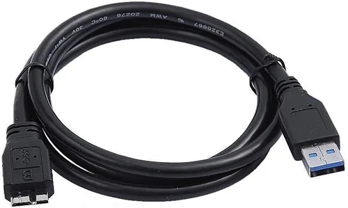 Vista 2 de MaxLLTo™ Cable de datos USB 3.0 de 6 pies para disco duro Seagate Backup Plus 5TB STDT5000100