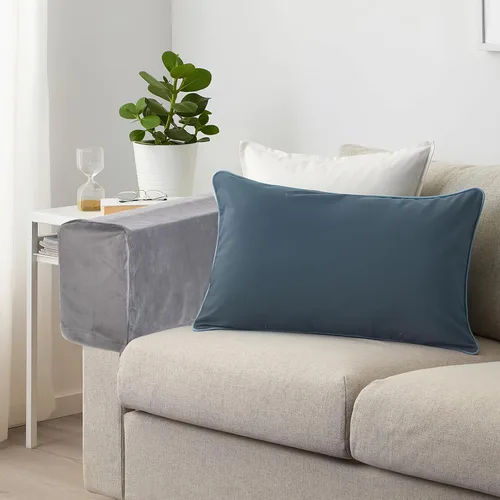 Vista 7 de BESPORTBLE Fundas elásticas para reposabrazos para sillas, sofá, sillón, sofás de terciopelo para el hogar, oficina, sofá reclinable, color gris
