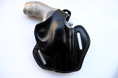 Vista 2 de Cinturón de cuero OWB Funda para SW 686 Plus Barrel 2.5 (R.H)