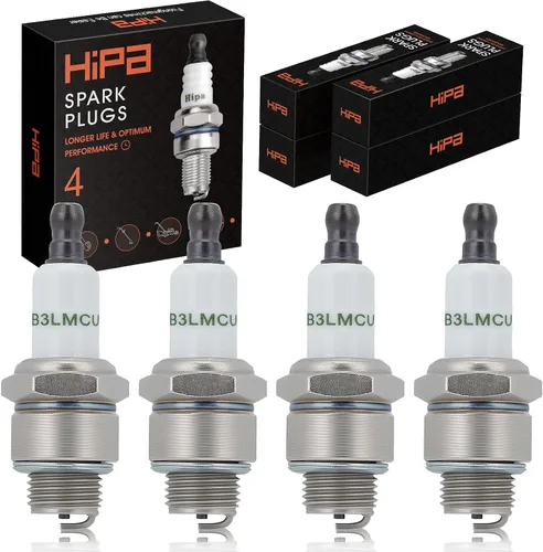 Vista 15 de Hipa BPR4ES Bujías Bujías para Kawasaki KM-BPR4ES NGK R BPR4ES-11 6578 7222 John Deere M805853 Honda 98079-54846 (paquete de 4)